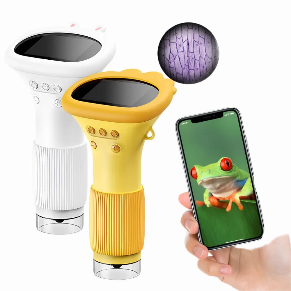 1000X Handheld Digital Microscope 2 Inch IPS Screen For Kids — Gift Idea
