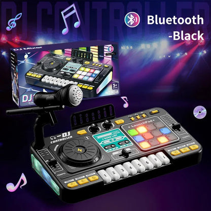 Kids Simulation DJ Mixer Controller | Multifunctional Musical Learning Toy — View 8