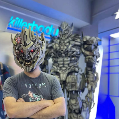 Megatron Bumblebee Transformers Voice Control Cosplay Helmet - Best Wearable Collectible