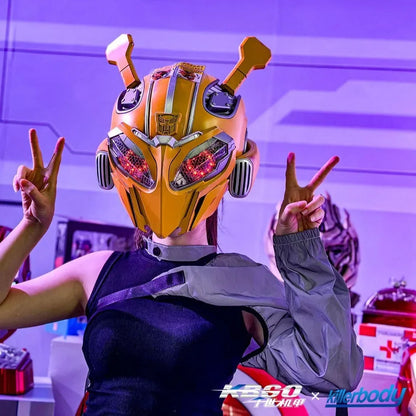 Megatron Bumblebee Transformers Voice Control Cosplay Helmet - Best Wearable Collectible