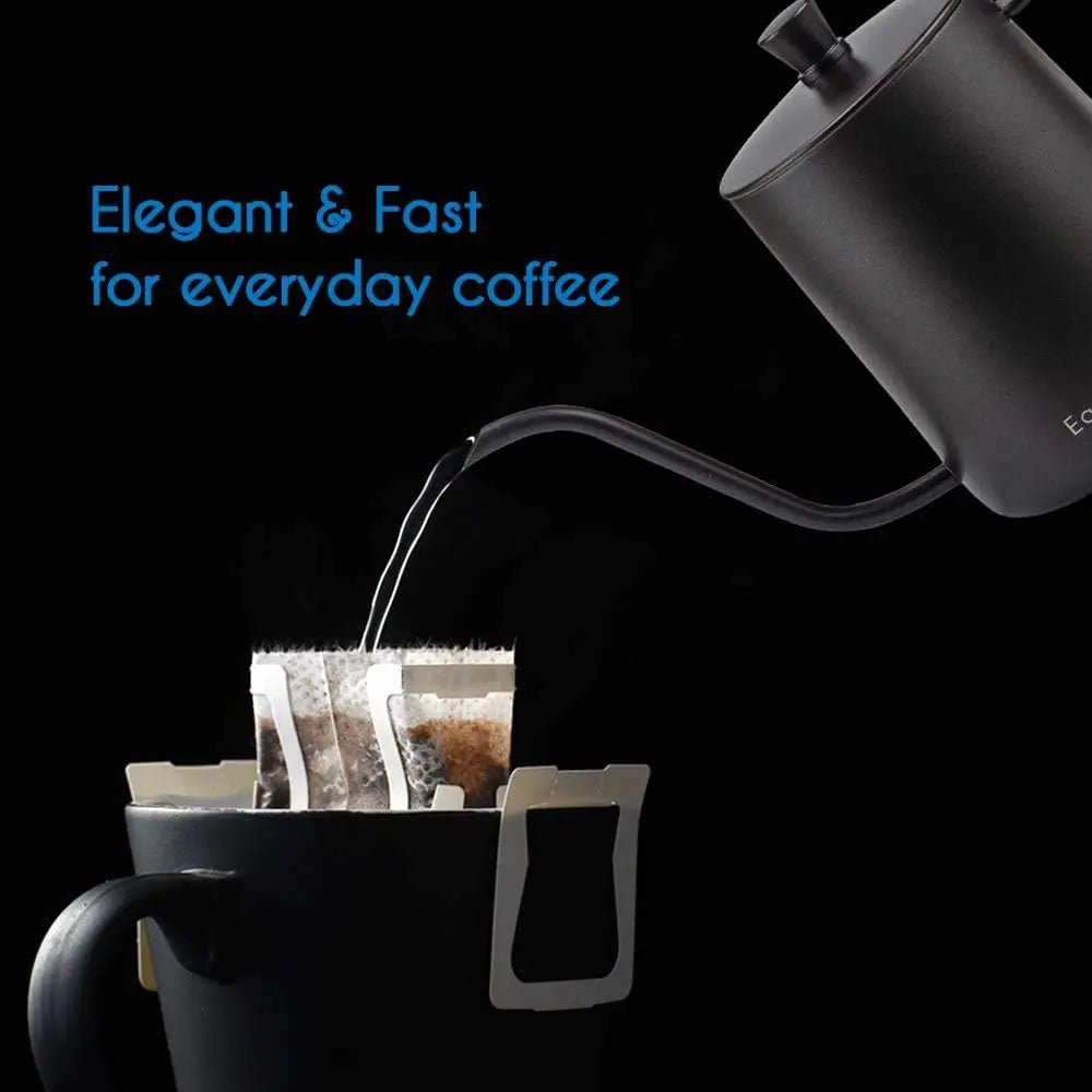 Easyworkz Gage Gooseneck Stainless Steel Pour Over Coffee Kettle - Coffe... — View 6