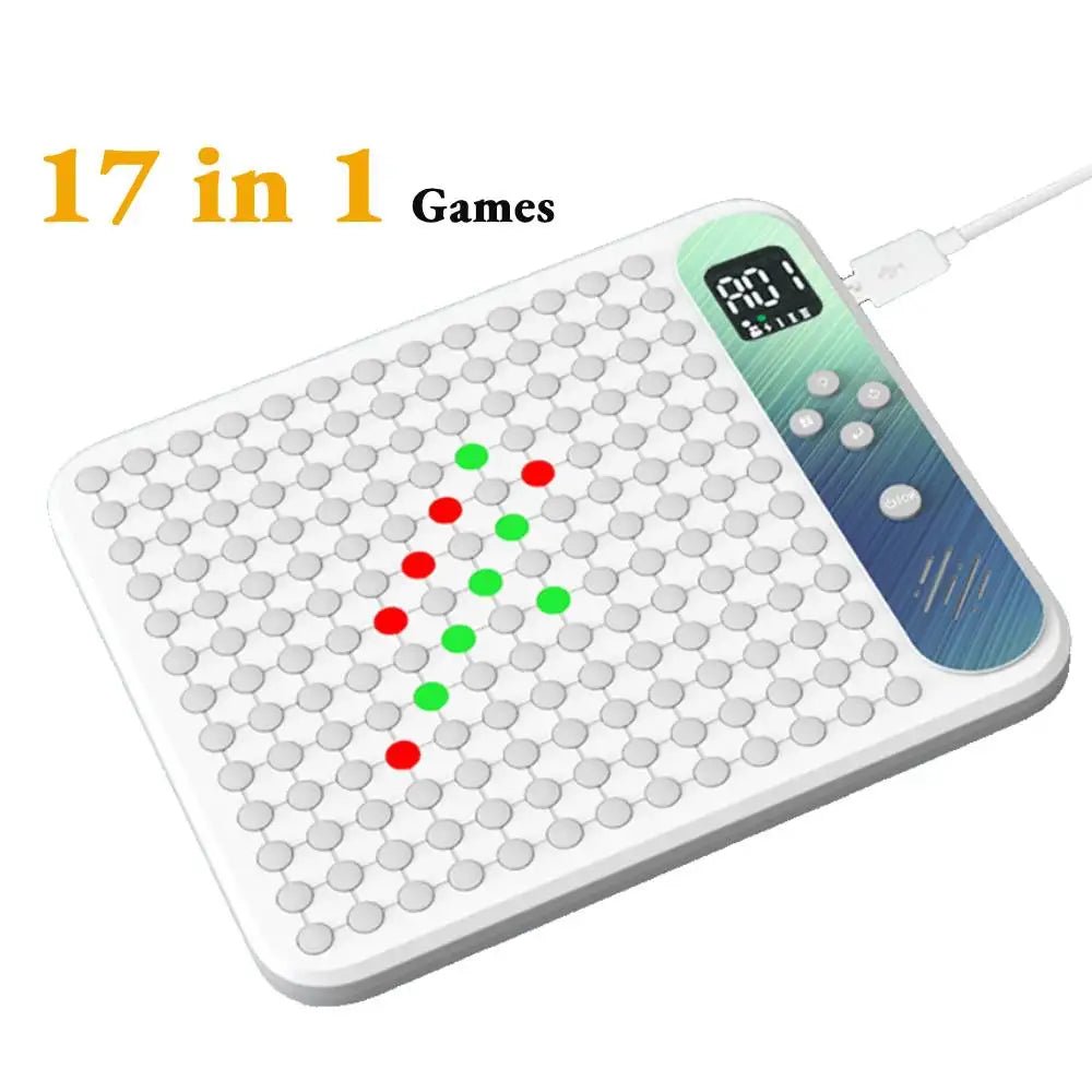 17-in-1 Smart Electronic Board Game – AI Chess & Go Trainer, Whack-a-Mol... — Gift Idea