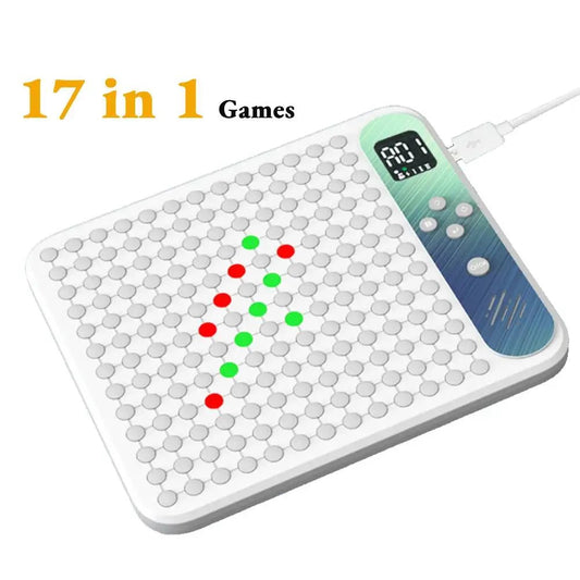 17-in-1 Smart Electronic Board Game – AI Chess & Go Trainer, Whack-a-Mol... — Gift Idea