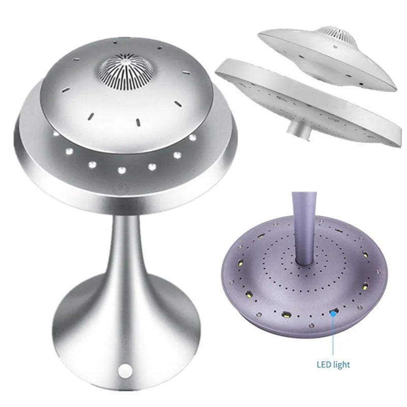 Magnetic Levitation Bluetooth Speaker – Floating UFO Wireless Charging — View 3