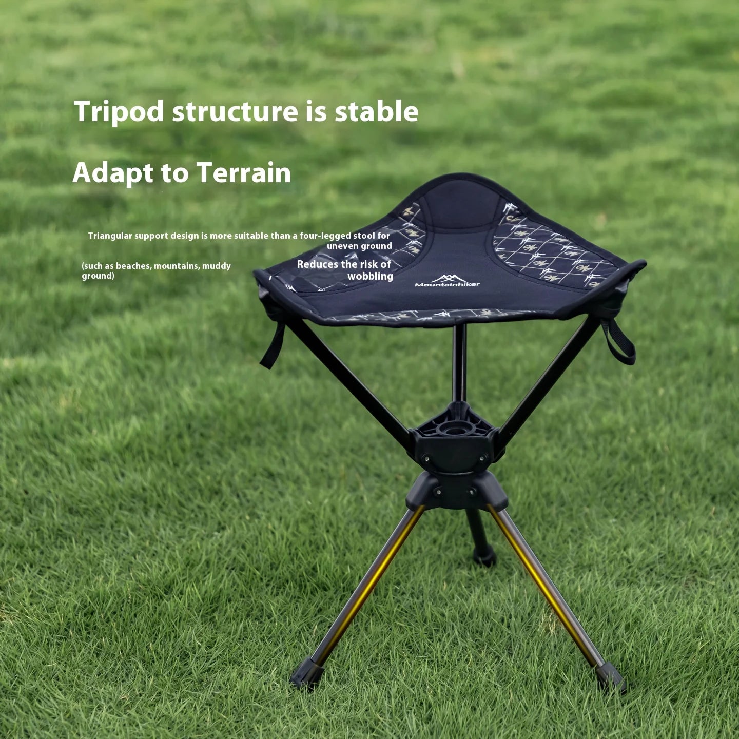 Compact Camping Chair Portable Folding Lightweight – Telescoping Seat Fo... — View 2