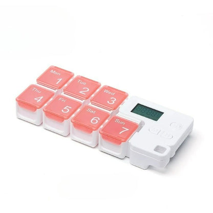 7-Day Smart Pill Box – Bluetooth Medication Organizer, LED Reminder Alar... — View 8