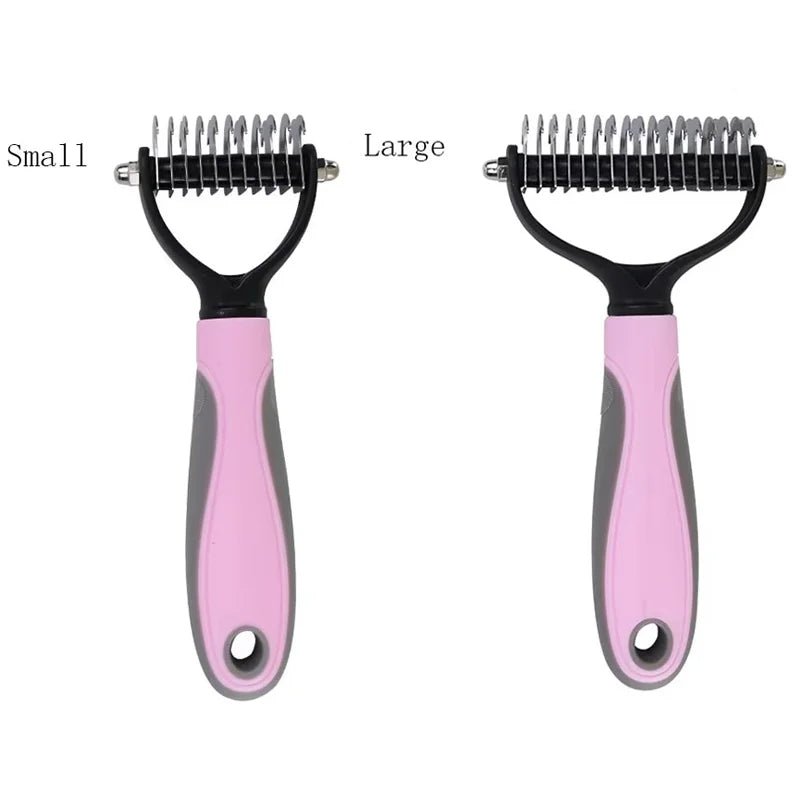 Professional 2 - Sided Pet Grooming Brush – The Ultimate 2 - in - 1 Undercoat Solution - GiftWave.co