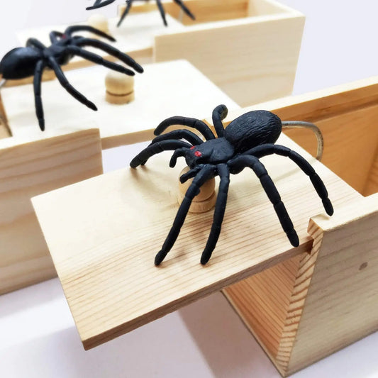 Surprise Spider Joke Box: Funny Prank Toy