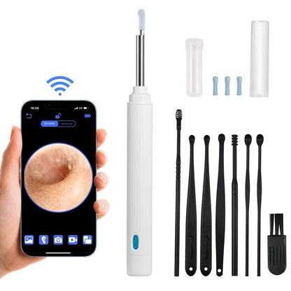 5MP HD Visual Ear Scope with LED Light – Digital Ear Inspection Camera — Gift Idea