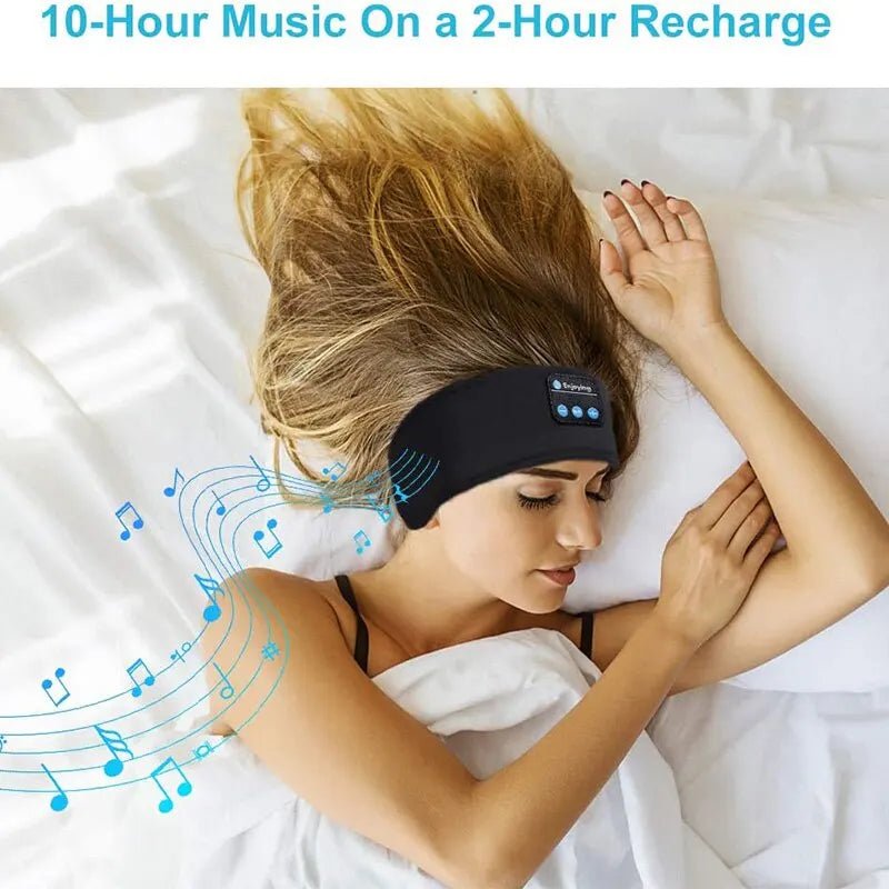 Bluetooth Sleep Headband Wireless Sports Earphones Eye Mask with Built-i... — View 6