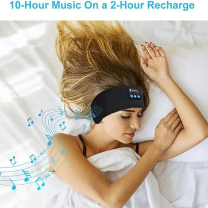 Bluetooth Sleep Headband Wireless Sports Earphones Eye Mask with Built-i... — View 6