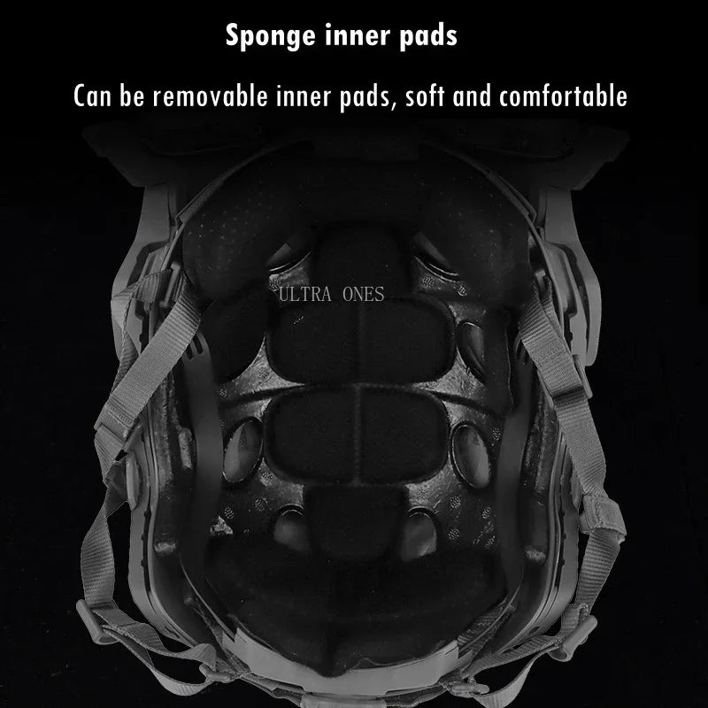 IronStrike FAST Tactical Helmet | High-Impact Airsoft & Wargame Headgear — View 5