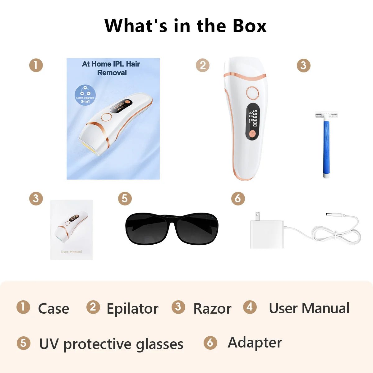 IPL Epilator 999000 Flashes Laser Hair Removal Painless Ice Cooling Men ... — View 6
