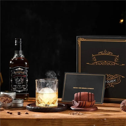 Cocktail Smoker Kit with Torch – Oak Smoke Top, 6 Wood Chip Flavors, Whi... — View 5