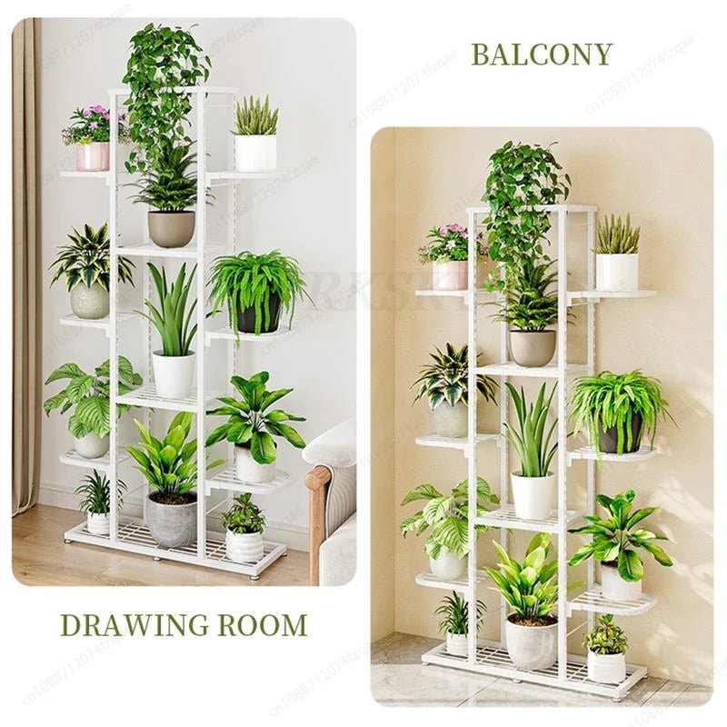 Professional Indoor/Outdoor Plant Stand – 5 - Tier & 7 - Tier Display Organizer - GiftWave.co