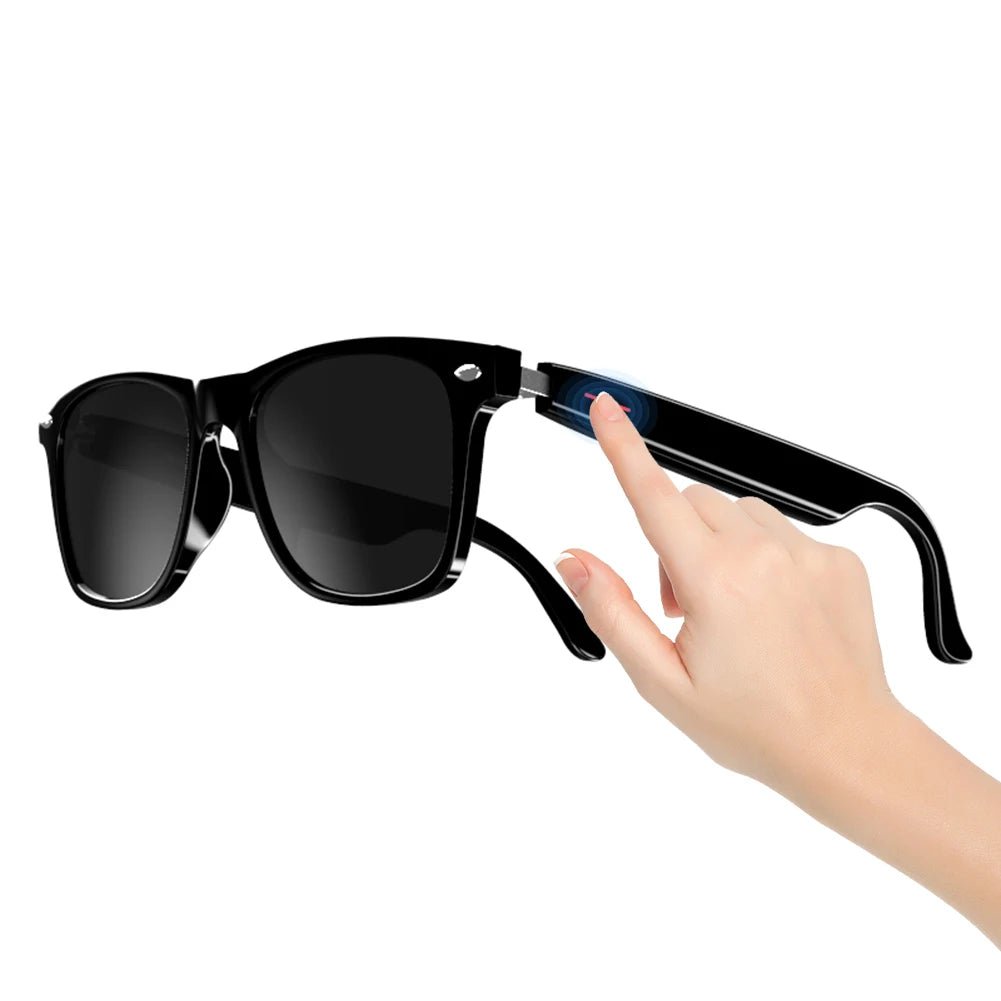 AI Smart Glasses Camera Open-Ear Speaker Voice Assistant UV Sport Sungla... — View 2