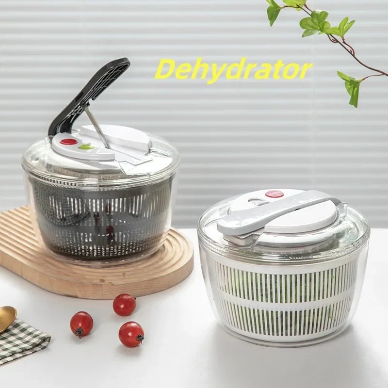 3L Multifunctional Salad Spinner – The All-in-One Freshness Station — Gift Idea