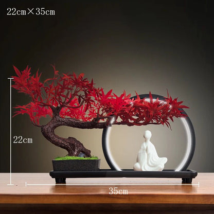 Luminous LED Artificial Bonsai Tree – Smart Interior Landscape & Living Room Decor - GiftWave.co