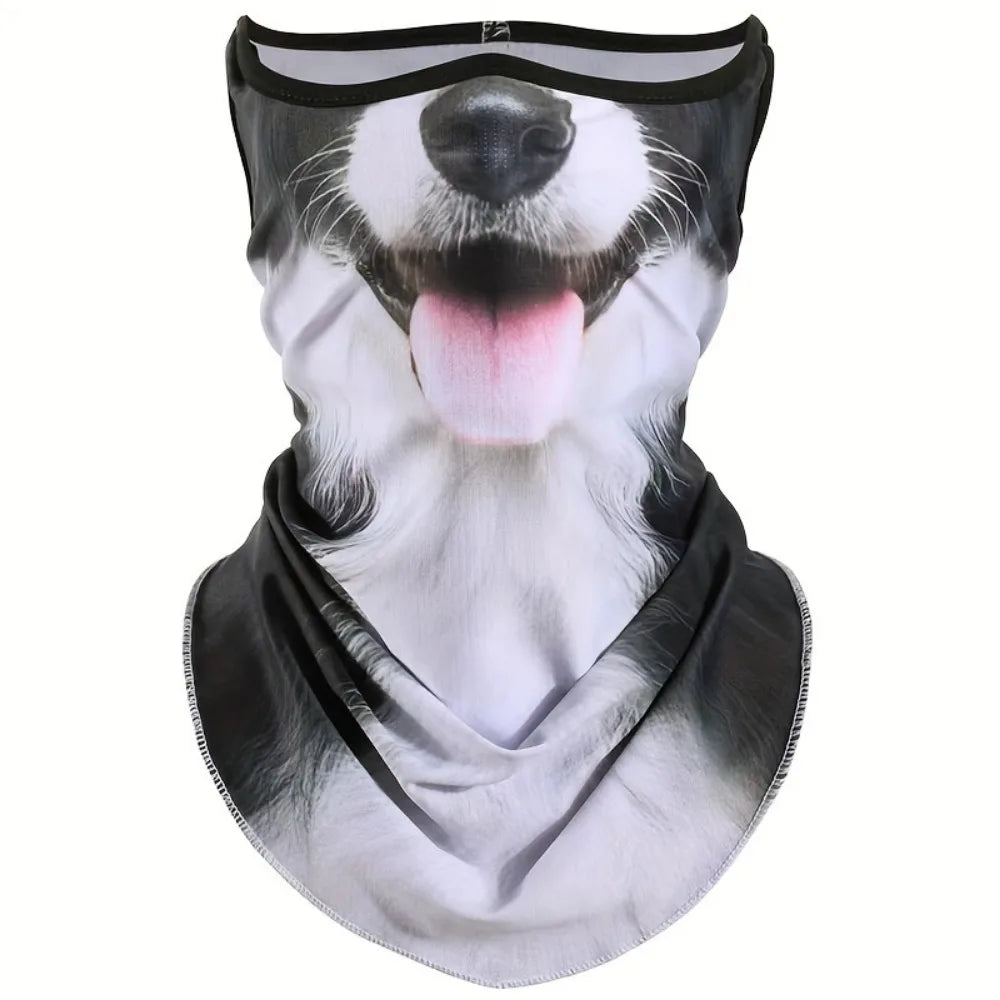 3D Cat Design Full Face Balaclava | Breathable Summer UV Sun Shield