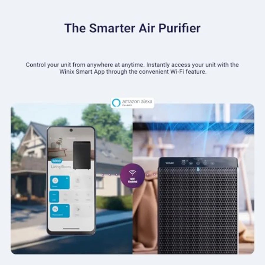 HEPA Air Purifier Large Room 1882Ft² Carbon Filter Air Quality Monitor A... — View 5