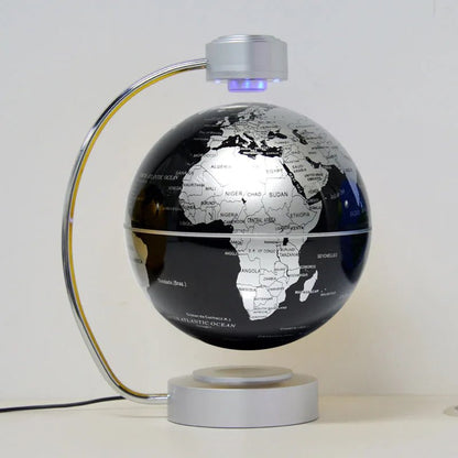 Levitating Globe 8" LED Luminous Floating World Map Globe Gift for Men Home Office - GiftWave.co