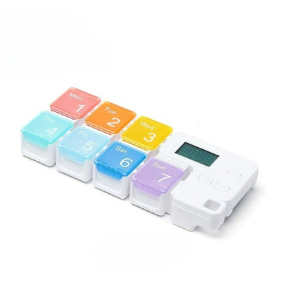 7-Day Smart Pill Box – Bluetooth Medication Organizer, LED Reminder Alar... — View 10
