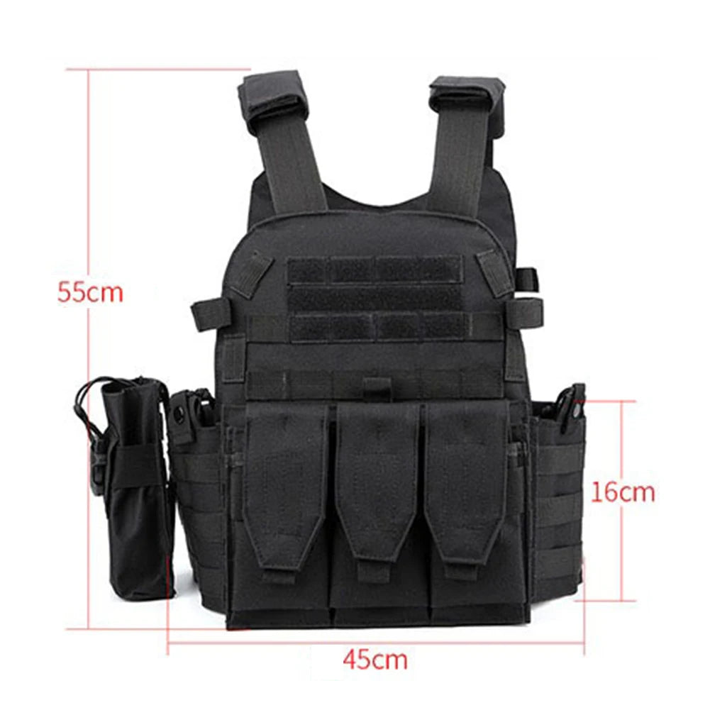 TitanStrike™ Tactical Modular Vest | Professional Hunting & Airsoft Combat Carrier