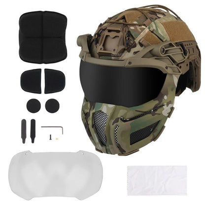 IronStrike FAST Tactical Helmet | High-Impact Airsoft & Wargame Headgear — View 10