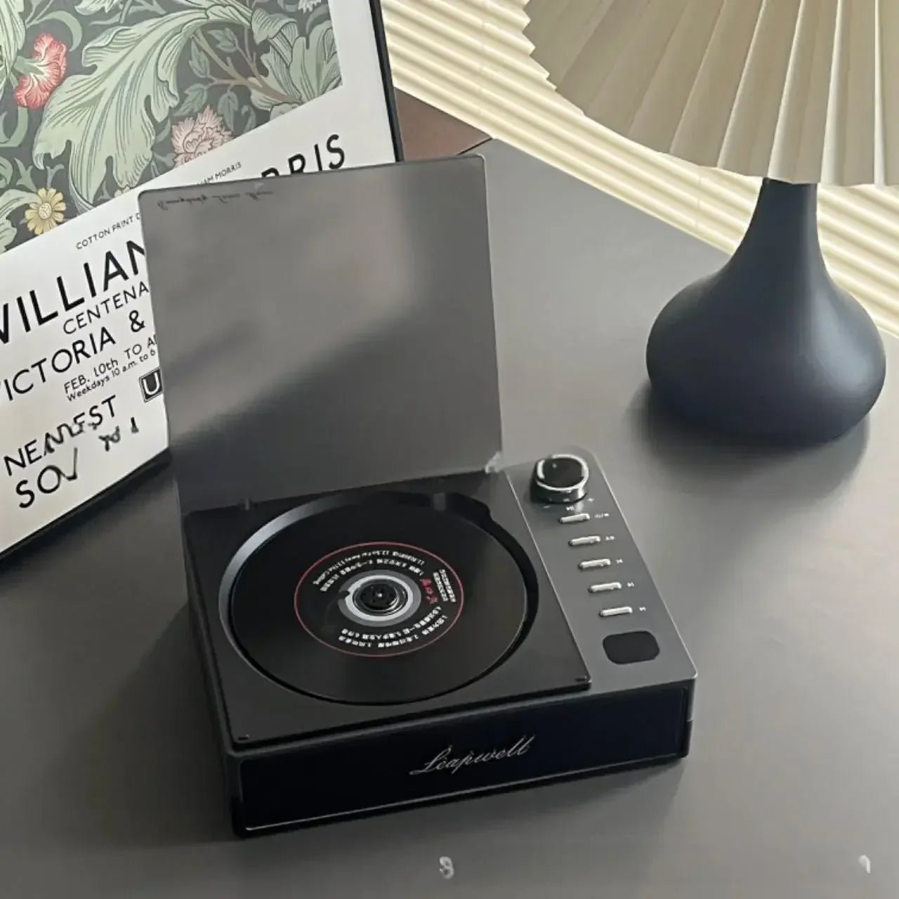 Portable CD Player Walkman Bluetooth 5.0 LCD Screen Built - In Speaker Anti - Skip USB - C Rechargeable Gift - GiftWave.co