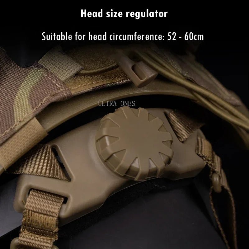 IronStrike FAST Tactical Helmet | High-Impact Airsoft & Wargame Headgear — View 6