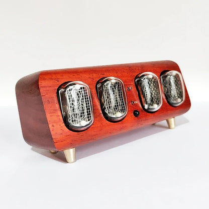 Retro Nixie Tube Style Digital Clock Nordic LED Table Clock with Bluetoo... — View 10