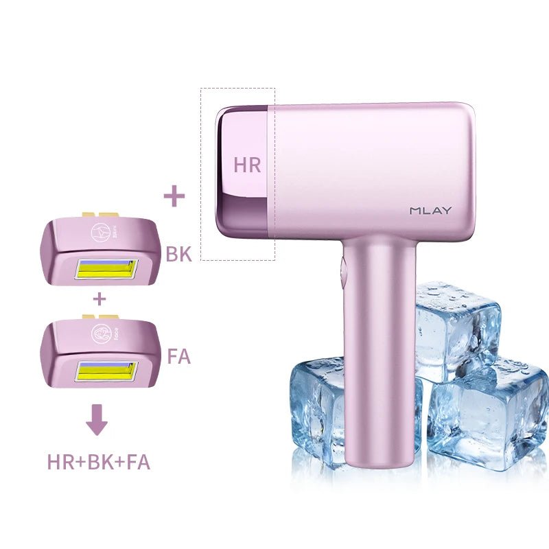 MLAY T14 IPL Hair Removal Device 0.5s Flash Replaceable Lamp Ice Cooling Permanent Epilator Men Women - GiftWave.co