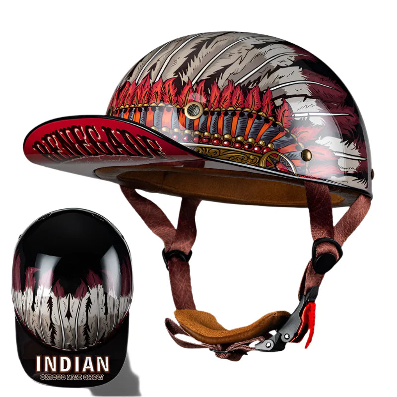 Motorcycle Helmet - Electric Vehicle Skateboard Riding Helmet