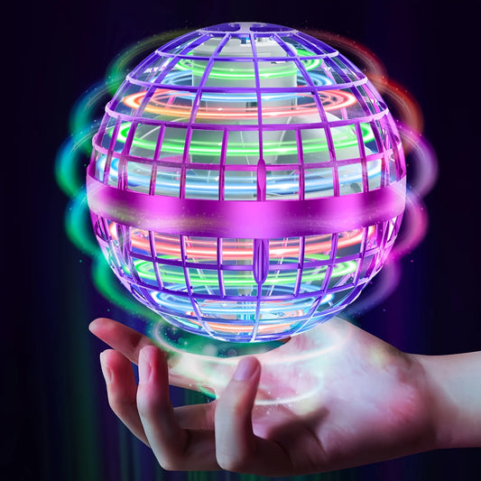 Rechargeable Flying Hover Ball Toy with RGB Lights, Hand-Controlled Floa... — Gift Idea