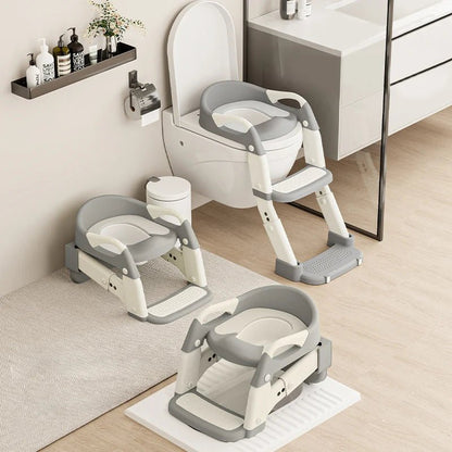 3-in-1 Toddler Potty Training Seat with Steps - Adjustable Toilet Ladder... — Gift Idea