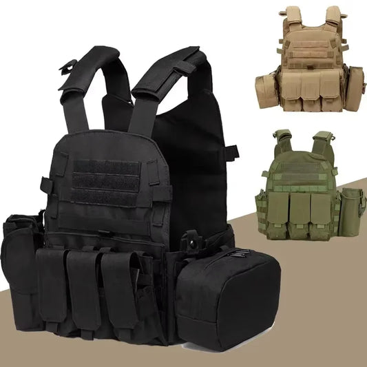 TitanStrike™ Tactical Modular Vest | Professional Hunting & Airsoft Combat Carrier