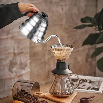 Professional Hand - Brewed Coffee Kettle with Thermometer l Hand Brewed Coffee Maker - GiftWave.co