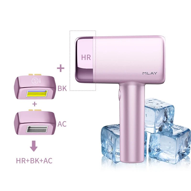 MLAY T14 IPL Hair Removal Device 0.5s Flash Replaceable Lamp Ice Cooling Permanent Epilator Men Women - GiftWave.co
