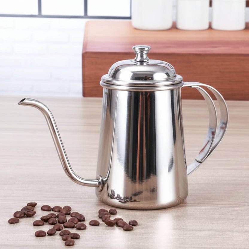 Imperial-Style 650ml Pour-Over Coffee Kettle Pot – Precision Manual Brewing — Gift Idea