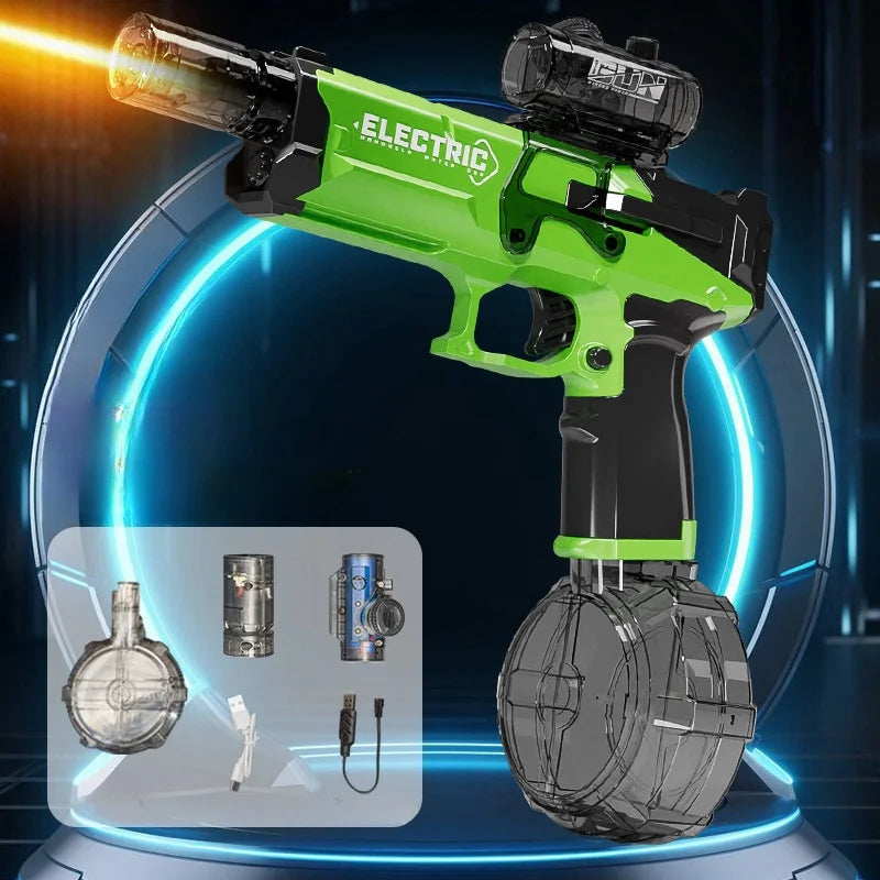 High-Pressure Electric Water Gun: Automatic Summer Fun Toy