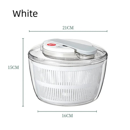3L Multifunctional Salad Spinner – The All-in-One Freshness Station — View 7