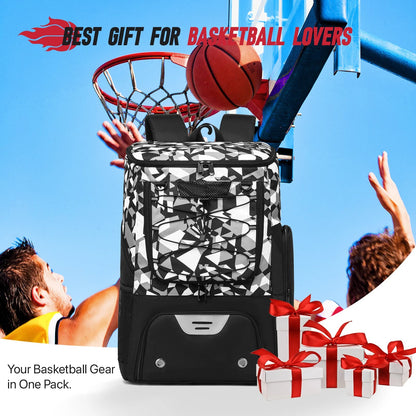 Basketball & Sports Training Backpack with Separate Compartments