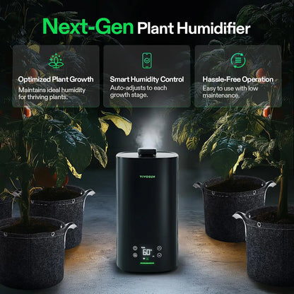 Smart WiFi Plant Humidifier 5L Auto Humidity Sensor App Control Gift for Plant Lovers Houseplants - GiftWave.co