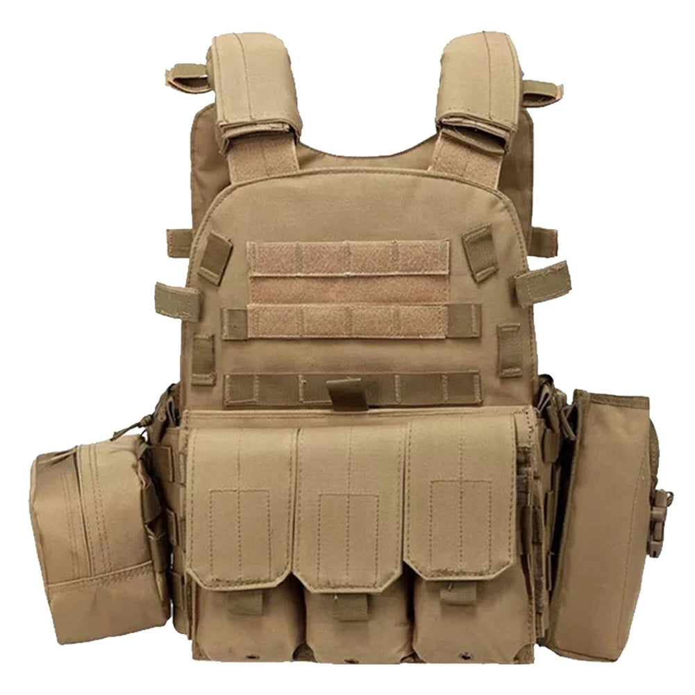 TitanStrike™ Tactical Modular Vest | Professional Hunting & Airsoft Combat Carrier