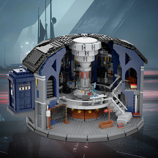 Doctor Who 12th Doctor TARDIS Building Blocks - Best 3750-Piece Collectible Set