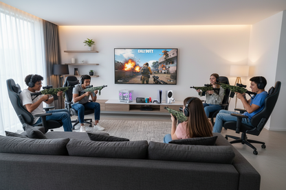 SomatoSensory Video Game Controller with Scope: Multi-Platform Motion Aiming