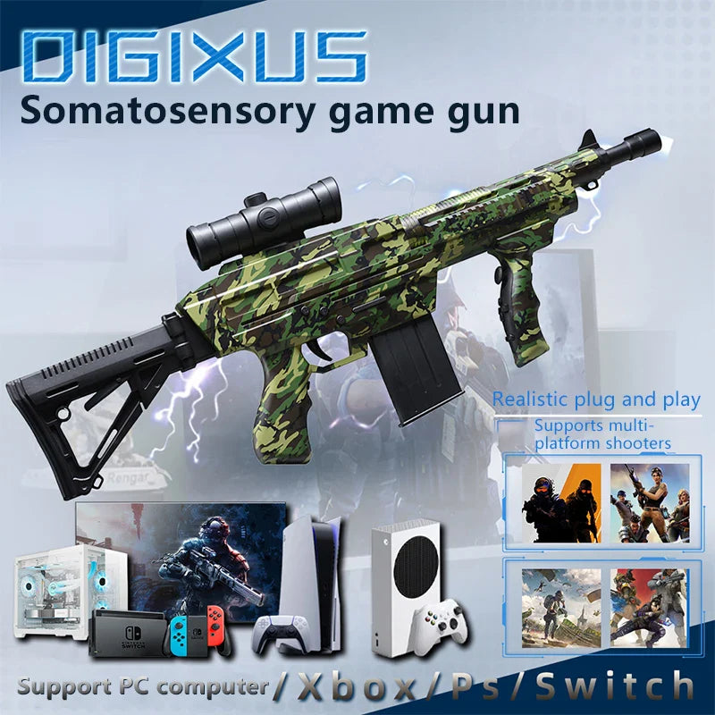 SomatoSensory Video Game Controller with Scope: Multi-Platform Motion Aiming