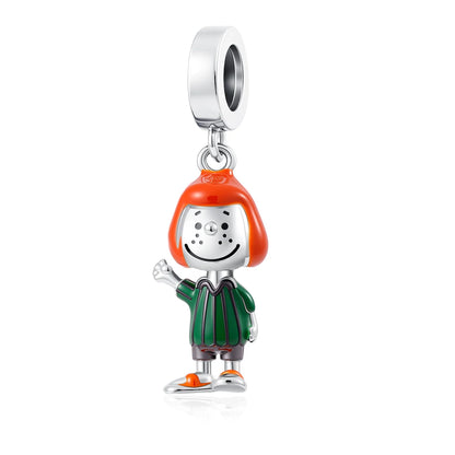 Miniso x Peanuts™ 925 Sterling Silver Snoopy Charm | Popcorn & Watermelon Edition