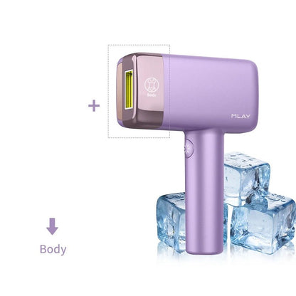 MLAY T14 IPL Hair Removal Device 0.5s Flash Replaceable Lamp Ice Cooling Permanent Epilator Men Women - GiftWave.co