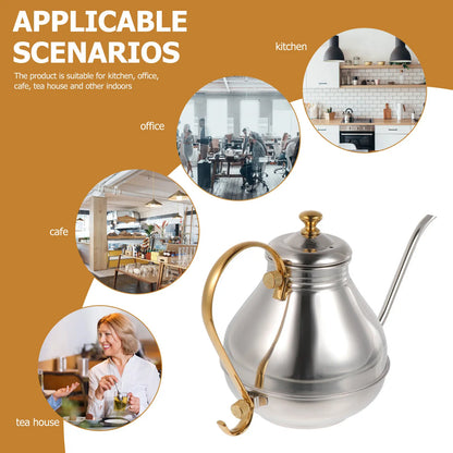 1.7L Professional Stainless Steel Office Kettle - Fast Boiling, 360° Swi... — View 4
